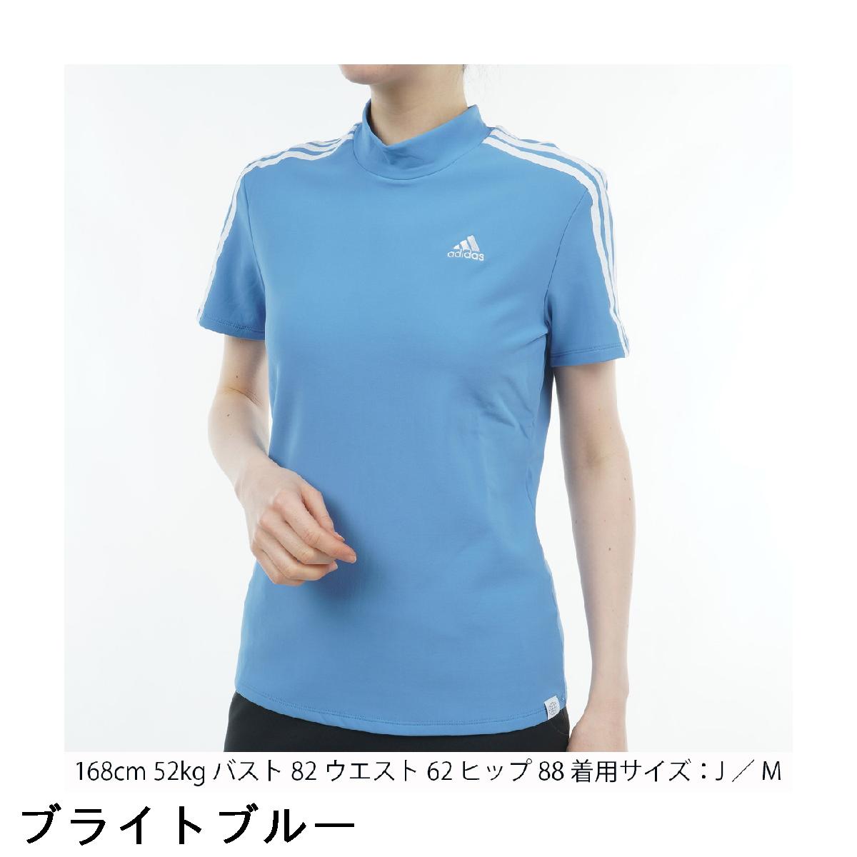 使い勝手の良い】 アディダスadidasゴルフ半袖ストレッチシャツ ad