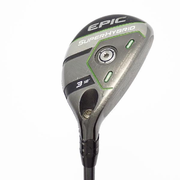 【中古】キャロウェイゴルフ　EPIC　EPIC SUPER HYBRID ユーティリティ Diamana 55 for Callaway　 【U3】 シャフト：Diamana 55 for Callaway Cランク　フレックスSR　男性用 メンズ用　右用
