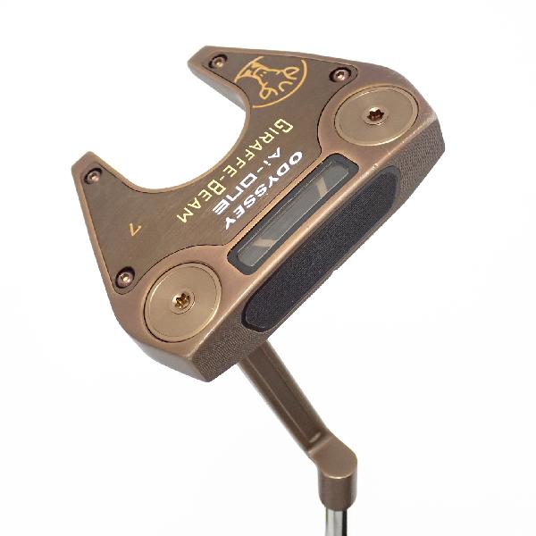 【中古】オデッセイ　AI-ONE　Ai-ONE GIRAFFE-BEAM #7 パター スチールシャフト　 【33】 シャフト：スチールシャフト Cランク　フレックス計測項目外　男性用 メンズ用　右用