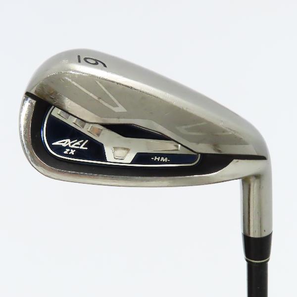 【中古】つるや　AXCEL　AXEL ZX HM アイアン AXEL ZX HM　 シャフト：AXEL ZX HM Dランク　フレックスR　男性用 メンズ用　右用
