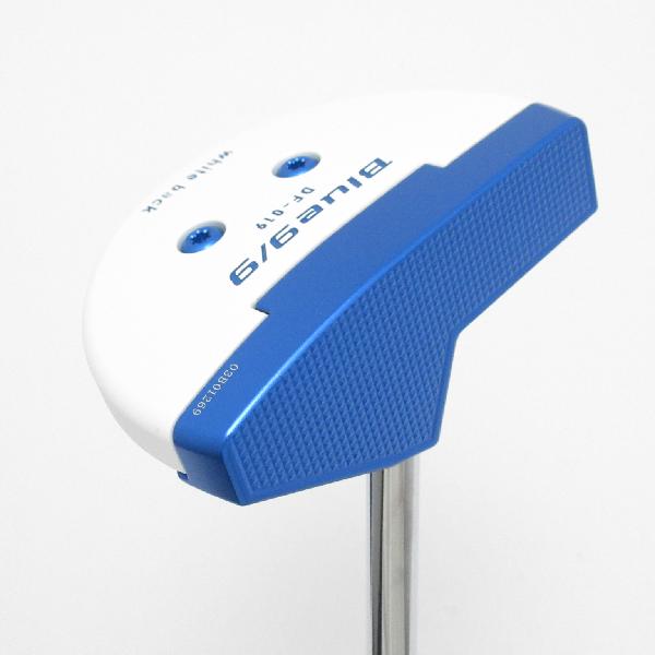 【中古】キャスコ Blue Blue9/9 ホワイトバック DELTA-FACE DF-019 丸マレット パター スチールシャフト 【34】 シャフト:スチールシャフト Bランク フレックス計測項目外 男性用 メンズ用 右用