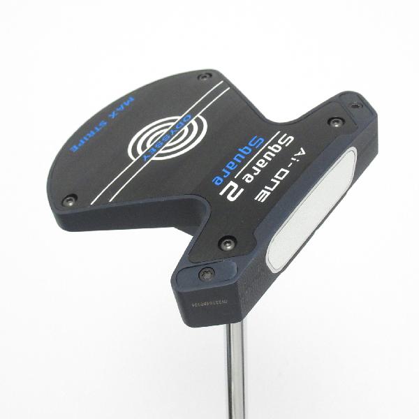 【中古】オデッセイ AI-ONE Ai-ONE Square 2 Square MAX STRIPE パター スチールシャフト 【34】 シャフト:スチールシャフト Cランク フレックス計測項目外 男性用 メンズ用 右用