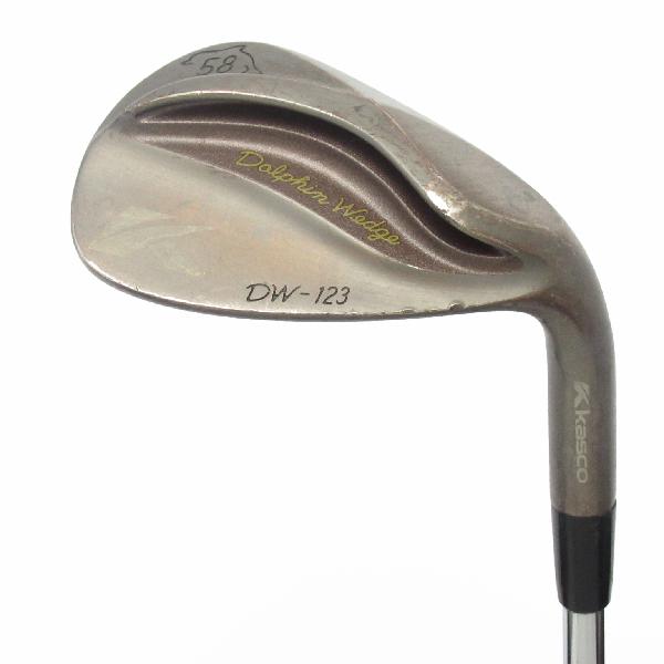 【中古】キャスコ DOLPHIN ドルフィン DW-123 Copper ウェッジ Dynamic Gold 【58】シャフト:Dynamic GoldCランク フレックスS200 男性用 メンズ用 右用|GDOゴルフショップ 店