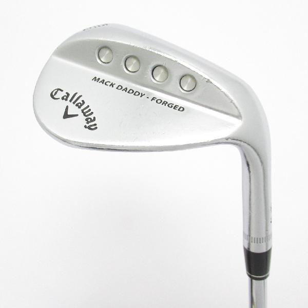 【中古】キャロウェイゴルフ　MACK DADDY　MACK DADDY FORGED(2019)クロム仕上げ ウェッジ スチールシャフト　 【56-12】 シャフト：スチールシャフト Dランク　フレックス判別不能　男性用 メンズ用　右用