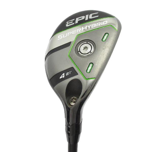 【中古】キャロウェイゴルフ　EPIC　EPIC SUPER HYBRID ユーティリティ KBS TOUR HYBRID PROTOTYPE 95　 【U4】 シャフト：KBS TOUR HYBRID PROTOTYPE 95 CDランク　フレックスS　男性用 メンズ用　右用