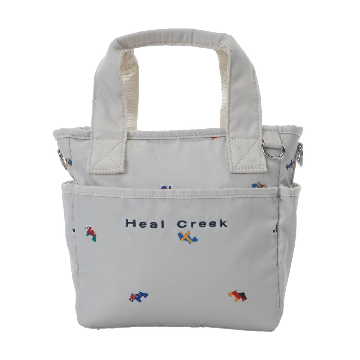 ヒールクリーク　Heal Creek　ヘンリーフラッグプリントカートバッグ