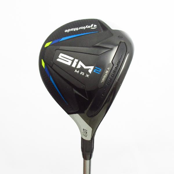 【中古】テーラーメイド SIM2 SIM2 マックス フェアウェイウッド カーボンシャフト 【5W】 シャフト:カーボンシャフト Cランク フレックス判別不能 男性用 メンズ用 右用