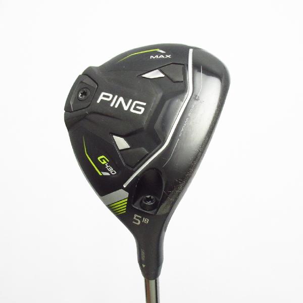 【中古】ピン G430 G430 MAX フェアウェイウッド PING TOUR 2.0 CHROME 75 【5W】シャフト:PING TOUR 2.0 CHROME 75CDランク フレックスS 男性用 メンズ用 右用|GDOゴルフショップ 店