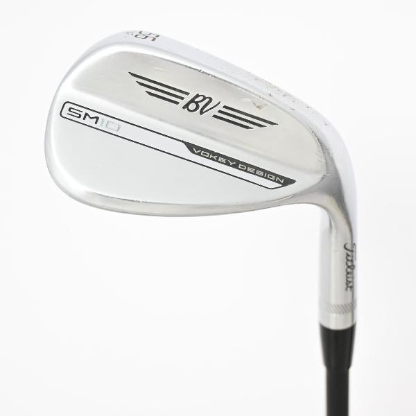 【中古】タイトリスト Vokey ボーケイ SM10 ツアークローム ウェッジ TRAVIL IRON 105 【56-14】シャフト:TRAVIL IRON 105Dランク フレックスS 男性用 メンズ用 右用|GDOゴルフショップ 店