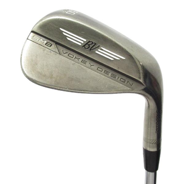 【中古】タイトリスト　Vokey　ボーケイデザイン SM8 ブラッシュドスチール ウェッジ N.S.PRO ZELOS 8　 【50-08】 シャフト：N.S.PRO ZELOS 8 CDランク　フレックスR　男性用 メンズ用　右用