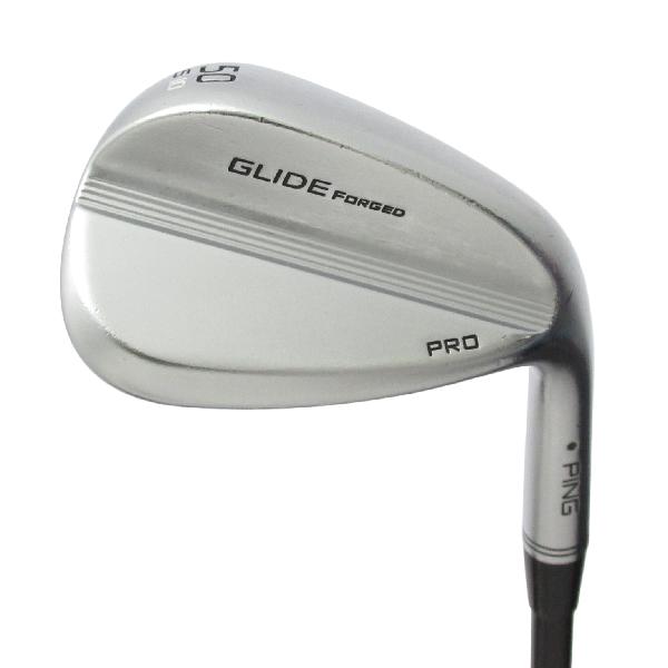 【中古】ピン　GLIDE　グライド フォージド プロ Sグラインド ウェッジ RAUNE w85　 【50-10】 シャフト：RAUNE w85 CDランク　フレックスWEDGE　男性用 メンズ用　右用