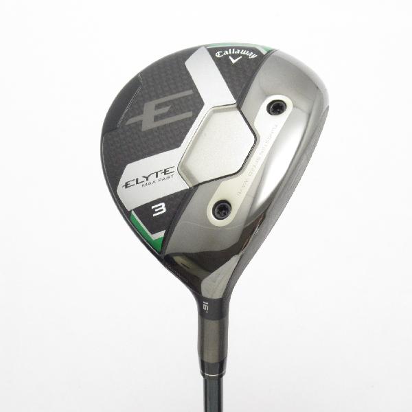 【中古】キャロウェイゴルフ ELYTE エリート MAX FAST フェアウェイウッド LIN-Q GREEN 40 for Callaway 【3W】シャフト:LIN-Q GREEN 40 for CallawayBランク フレックスS 男性用 メンズ用 右用|GDOゴルフショップ 店