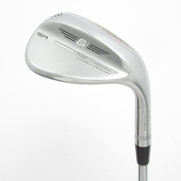 【中古】タイトリスト　Vokey　ボーケイ SM9 TOUR CHROME ウェッジ Dynamic Gold　【58-08】シャフト：Dynamic GoldDランク　フレックスWEDGE　男性用 メンズ用　右用｜GDOゴルフショップ 店