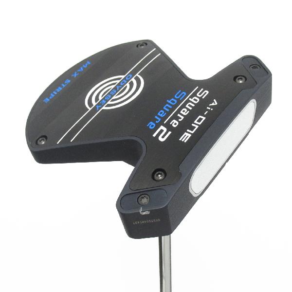 【中古】オデッセイ　AI-ONE　Ai-ONE Square 2 Square MAX STRIPE パター スチールシャフト　 【33】 シャフト：スチールシャフト Bランク　フレックス計測項目外　男性用 メンズ用　右用