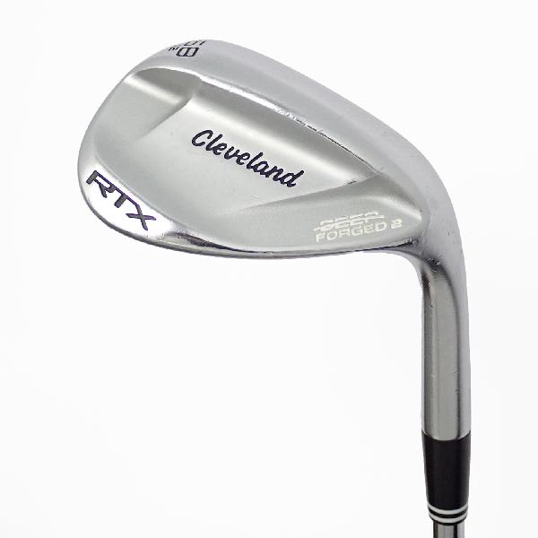 【中古】クリーブランド　Cleveland Golf　RTX DEEP FORGED2 ウェッジ スチールシャフト　 【58-12】 シャフト：スチールシャフト Dランク　フレックス判別不能　男性用 メンズ用　右用