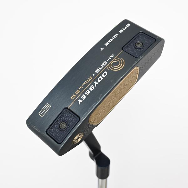 【中古】オデッセイ　AI-ONE MILLED　Ai-ONE MILLED ONE WIDE T CH パター スチールシャフト　【34】シャフト：スチールシャフトCランク　フレックス計測項目外　男性用 メンズ用　右用｜GDOゴルフショップ 店