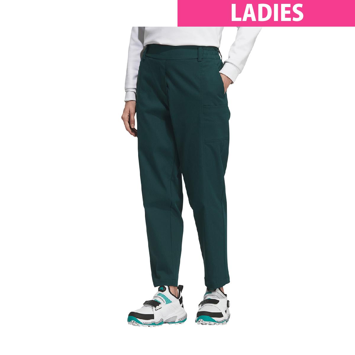 アディダス Adidas ビヨンド ザ コース EXストレッチ ツイストウィーブ アンクルカーゴパンツ レディス