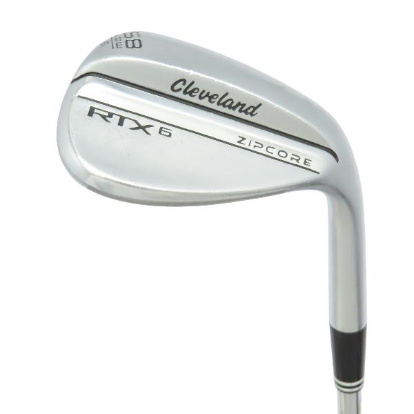【中古】クリーブランド　RTX　RTX6 ジップコア ツアーサテン ウェッジ Dynamic Gold HT　 【58-06】 シャフト：Dynamic Gold HT CDランク　フレックスS200　男性用 メンズ用　右用