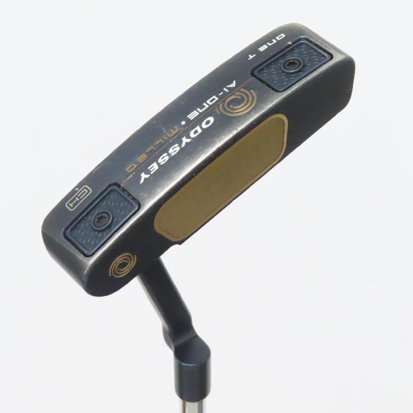 【中古】オデッセイ　AI-ONE MILLED　Ai-ONE MILLED ONE T CH パター スチールシャフト　【34】シャフト：スチールシャフトCDランク　フレックス計測項目外　男性用 メンズ用　右用｜GDOゴルフショップ 店