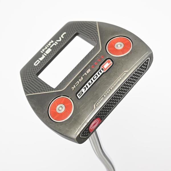 【中古】オデッセイ　O-WORKS　オー・ワークス 17 ブラック ジェイルバード ミニ パター スチールシャフト　【34】シャフト：スチールシャフトCDランク　フレックス計測項目外　男性用 メンズ用　右用｜GDOゴルフショップ 店