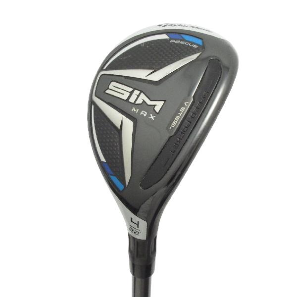 【中古】テーラーメイド　SIM　SIM マックス レスキュー ユーティリティ TENSEI BLUE TM60　 【U4】 シャフト：TENSEI BLUE TM60 CDランク　フレックスR　男性用 メンズ用　右用