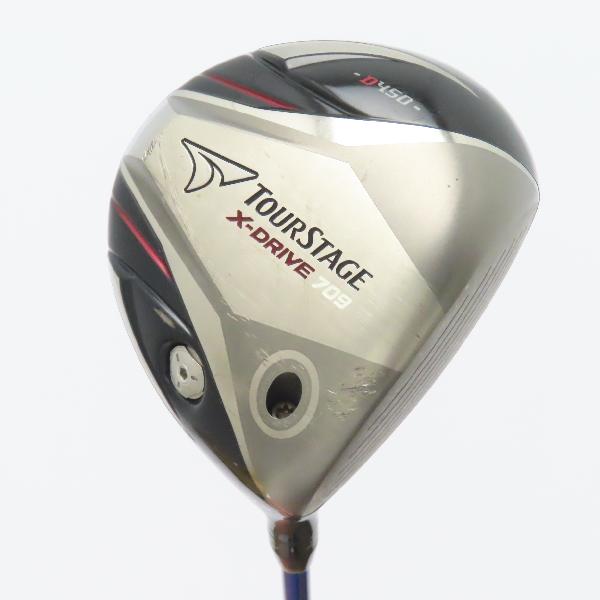 【中古】ブリヂストン　TOURSTAGE　X-DRIVE 709 D450 ドライバー Diamana B60　 シャフト：Diamana B60 Dランク　フレックスS　男性用 メンズ用　右用