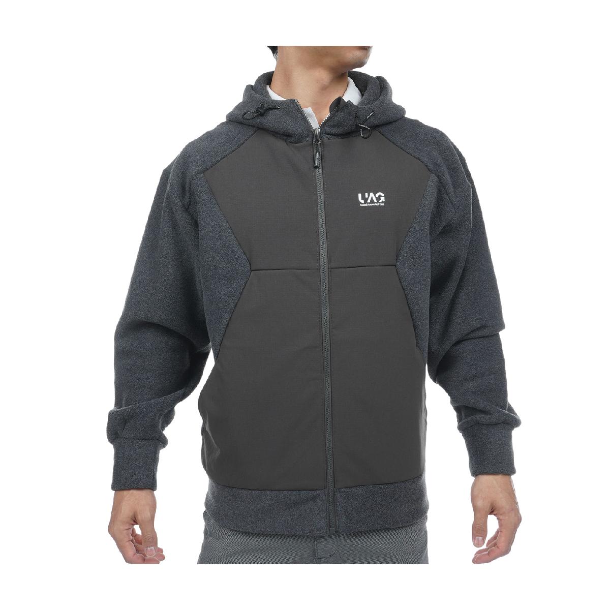ユナイテッドアローズ　UNITED ARROWS GOLF　フロントジップフーデッドパーカー｜GDOゴルフショップ 店 21,954円