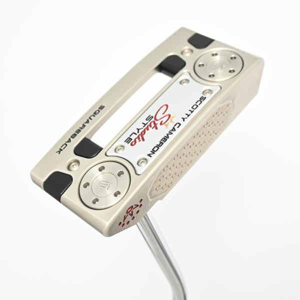 【中古】スコッティキャメロン　SCOTTY CAMERON　スタジオスタイル スクエアバック(2025) パター スチールシャフト　 【34】 シャフト：スチールシャフト BCランク　フレックス計測項目外　男性用 メンズ用　右用