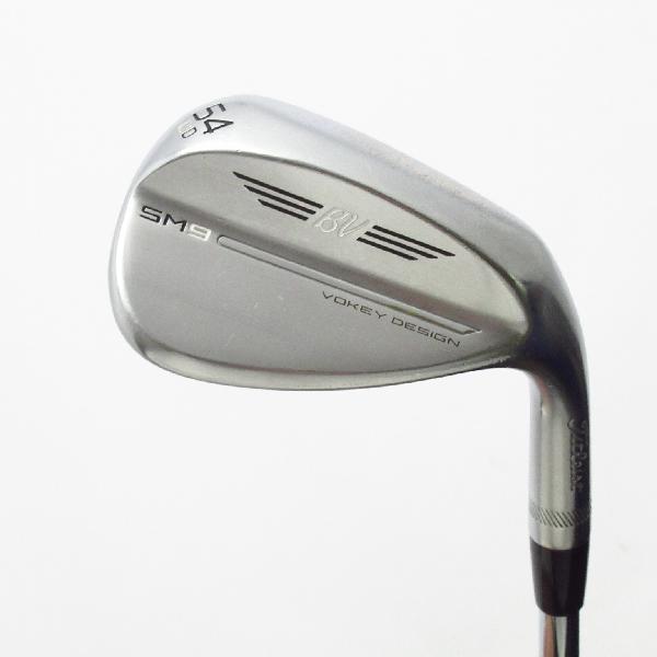 【中古】タイトリスト　Vokey　ボーケイ SM9 TOUR CHROME ウェッジ BV105　【54-12】シャフト：BV105CDランク　フレックス設定無　男性用 メンズ用　右用｜GDOゴルフショップ 店