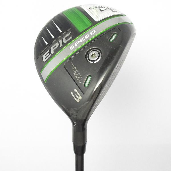 【中古】キャロウェイゴルフ　EPIC　エピック SPEED フェアウェイウッド Diamana 50 for Callaway　【3W】シャフト：Diamana 50 for CallawayCランク　フレックスSR　男性用 メンズ用　右用｜GDOゴルフショップ 店