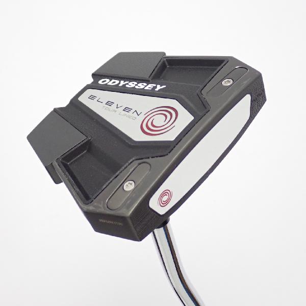【中古】オデッセイ　ODYSSEY　ELEVEN TOUR LINED DB パター カーボンスチール複合シャフト　 【34】 シャフト：カーボンスチール複合シャフト BCランク　フレックス計測項目外　男性用 メンズ用　右用