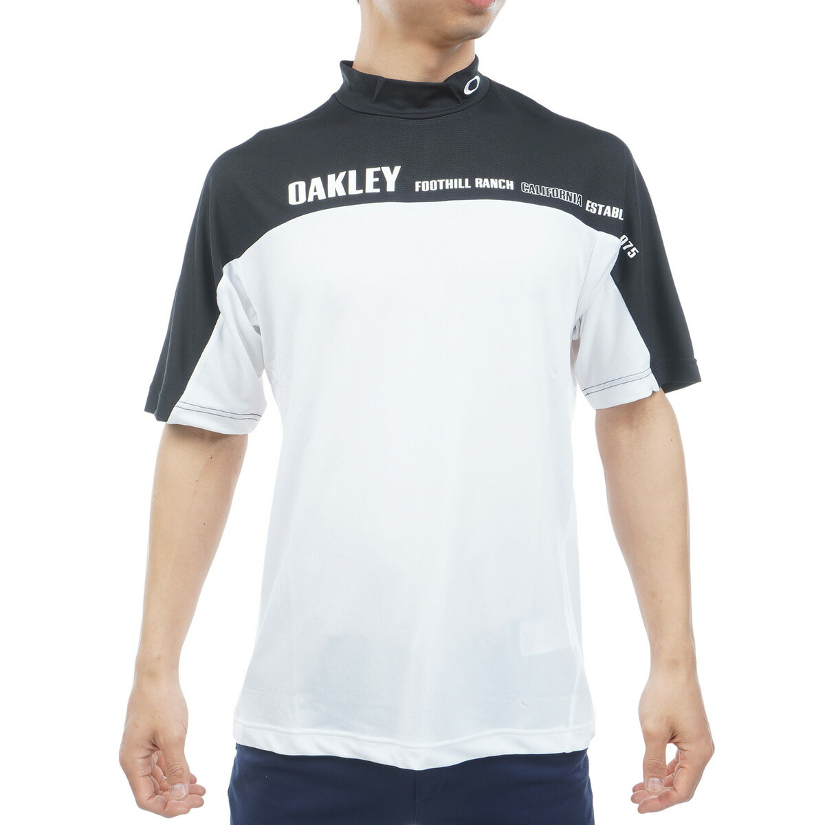 オークリー　OAKLEY　OAKLEY LASTING COOL BROCK モックネック半袖シャツ