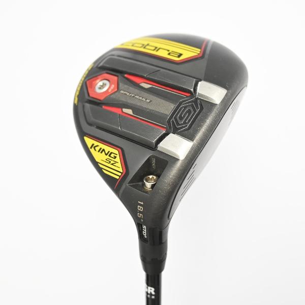 【中古】コブラ　KING　キング SPEEDZONE (ブラック／イエロー) フェアウェイウッド Speeder EVOLUTION for SZ　【5W】シャフト：Speeder EVOLUTION for SZCランク　フレックスSR　男性用 メンズ用　右用｜GDOゴルフショップ 店 10,278円