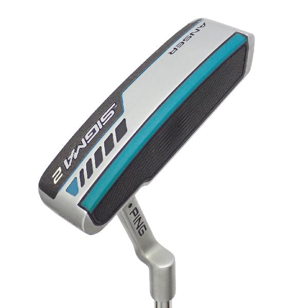 【中古】ピン SIGMA 2 SIGMA2 ANSER プラチナム仕上げ パター スチールシャフト 【34】 シャフト:スチールシャフト CDランク フレックス計測項目外 男性用 メンズ用 右用