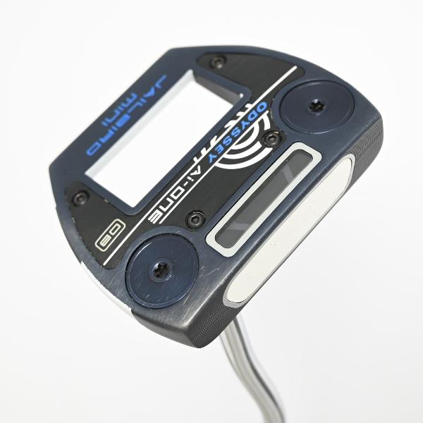 【中古】オデッセイ AI-ONE AI-ONE JAILBIRD MINI DB パター スチールシャフト 【34】シャフト:スチールシャフトCランク フレックス計測項目外 男性用 メンズ用 右用|GDOゴルフショップ 店