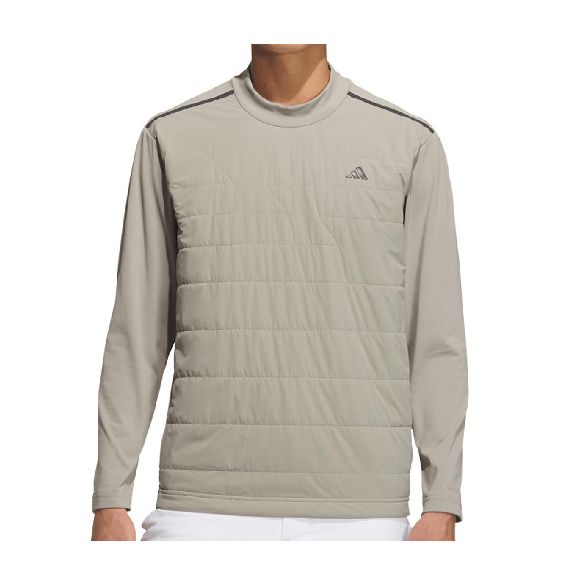 アディダス　Adidas　ストレッチ アディゼロ Frost Guard キルトコンビネーション モックネック長袖シャツ｜GDOゴルフショップ 店
