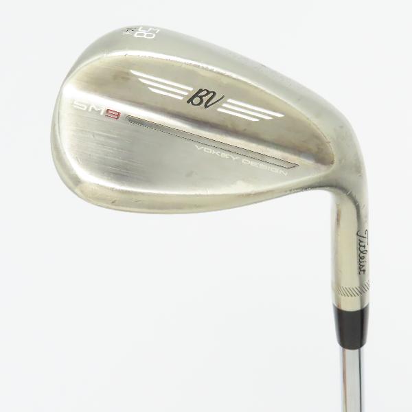 【中古】タイトリスト　Vokey　Vokey SM9 BRASHED STEEL ウェッジ BV105　【58-14】シャフト：BV105CDランク　フレックス設定無　男性用 メンズ用　右用｜GDOゴルフショップ 店
