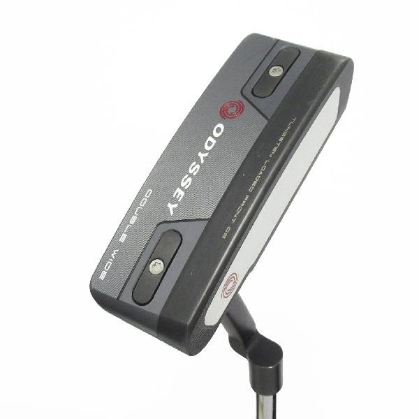 【中古】オデッセイ　ODYSSEY　TRI HOT 5K DOUBLE WIDE パター カーボンスチール複合シャフト　 【34】 シャフト：カーボンスチール複合シャフト Cランク　フレックス計測項目外　男性用 メンズ用　右用