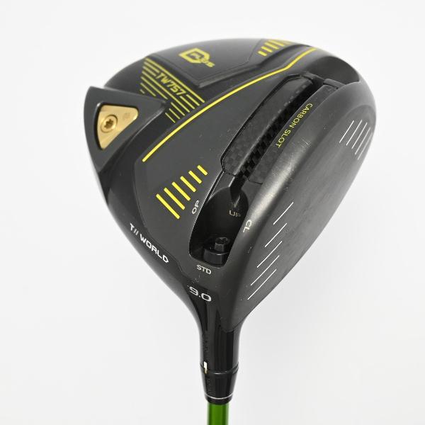 【中古】本間ゴルフ　TOUR WORLD　ツアーワールド TW757 TYPE-D PLUS ドライバー VIZARD MA-5　シャフト：VIZARD MA-5CDランク　フレックスS　男性用 メンズ用　右用｜GDOゴルフショップ 店