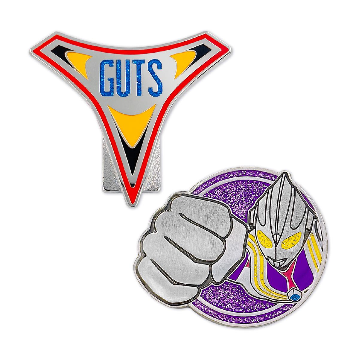 ウルトラマンティガ BIGサイズ ゴルフマーカー画像