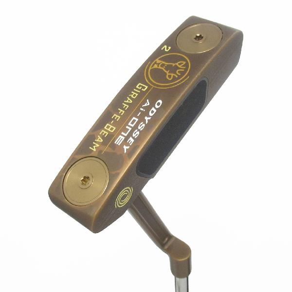 【中古】オデッセイ　AI-ONE　Ai-ONE GIRAFFE-BEAM #2 パター スチールシャフト　【34】シャフト：スチールシャフトCランク　フレックス計測項目外　男性用 メンズ用　右用｜GDOゴルフショップ 店