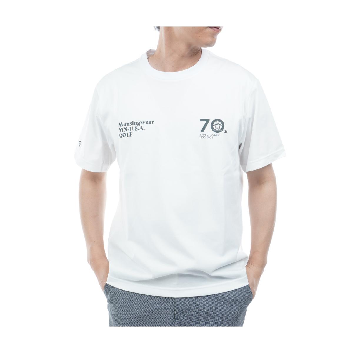 マンシングウェア　Munsingwear　SEASON 70周年記念アーカイブグラフィック半袖Tシャツ