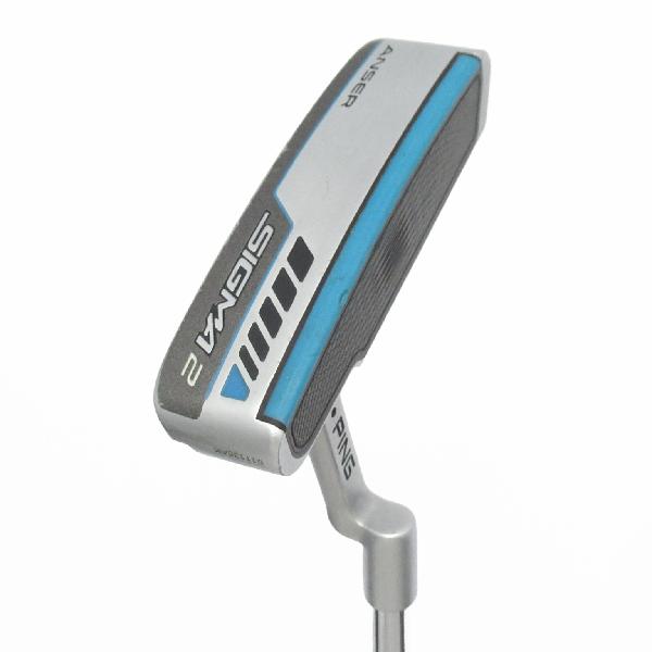 【中古】ピン　SIGMA 2　SIGMA2 ANSER プラチナム仕上げ パター スチールシャフト　 【34】 シャフト：スチールシャフト CDランク　フレックス計測項目外　男性用 メンズ用　右用 9,941円