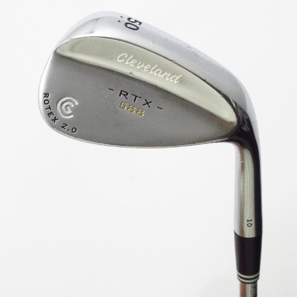 【中古】クリーブランド Cleveland Golf 588 RTX 2.0 TOUR SATIN ウェッジ Dynamic Gold 【50-10】 シャフト:Dynamic Gold CDランク フレックスS200 男性用 メンズ用 右用
