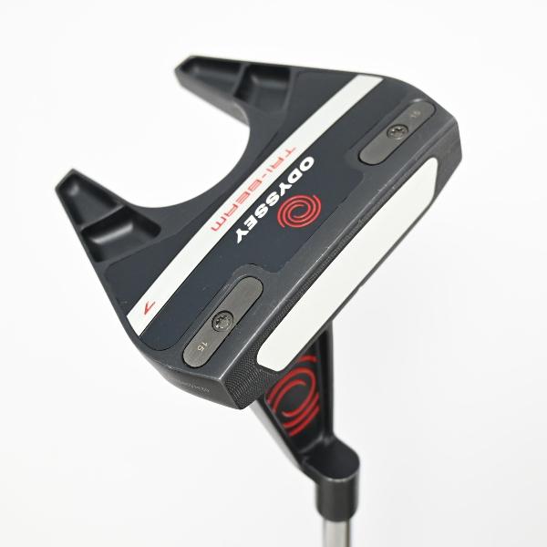 【中古】オデッセイ　ODYSSEY　TRI-BEAM #7 パター カーボンスチール複合シャフト　 【33】 シャフト：カーボンスチール複合シャフト Cランク　フレックス計測項目外　男性用 メンズ用　右用