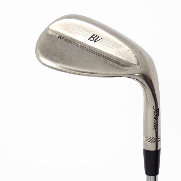 【中古】タイトリスト Vokey ボーケイ SM9 BRASHED STEEL ウェッジ Dynamic Gold 【56-10】シャフト:Dynamic GoldCDランク フレックスWEDGE 男性用 メンズ用 右用|GDOゴルフショップ 店