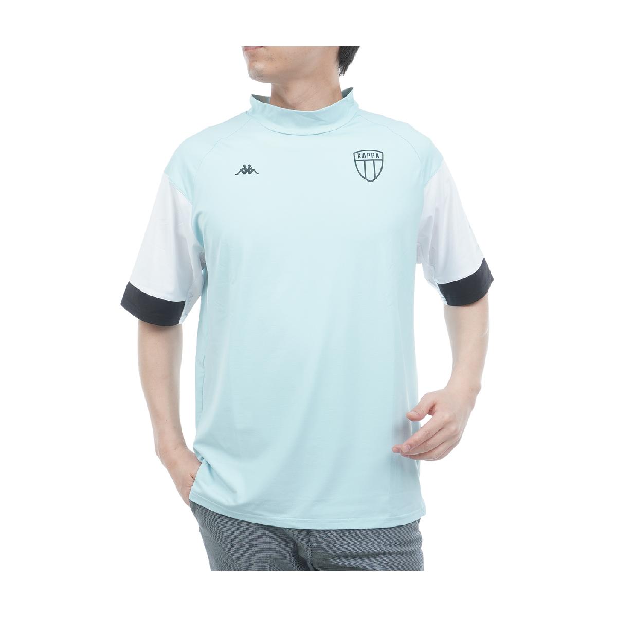 カッパ　Kappa　モックネック半袖シャツ