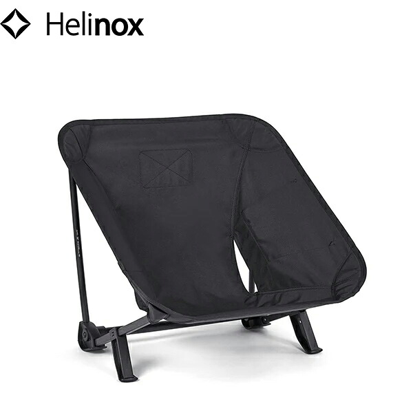 Helinox ヘリノックス タクティカル インクラインチェア ブラック ローチェア HEL19755030001000｜ギーク