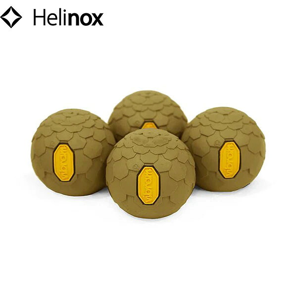 ヘリノックス Helinox チェア用アクセサリー ビブラム ボールフィート 45mm コヨーテ キャンプ バーベキュー HEL19759022017000