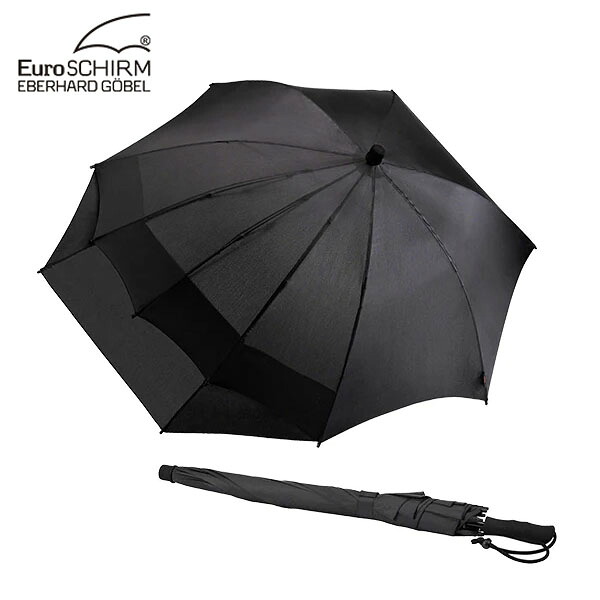 ユーロシルム EuroSCHIRM 傘 スウィングバックパック ブラック リュックが濡れない 雨 メンズ レディース 国内正規品 EUR19570019001000